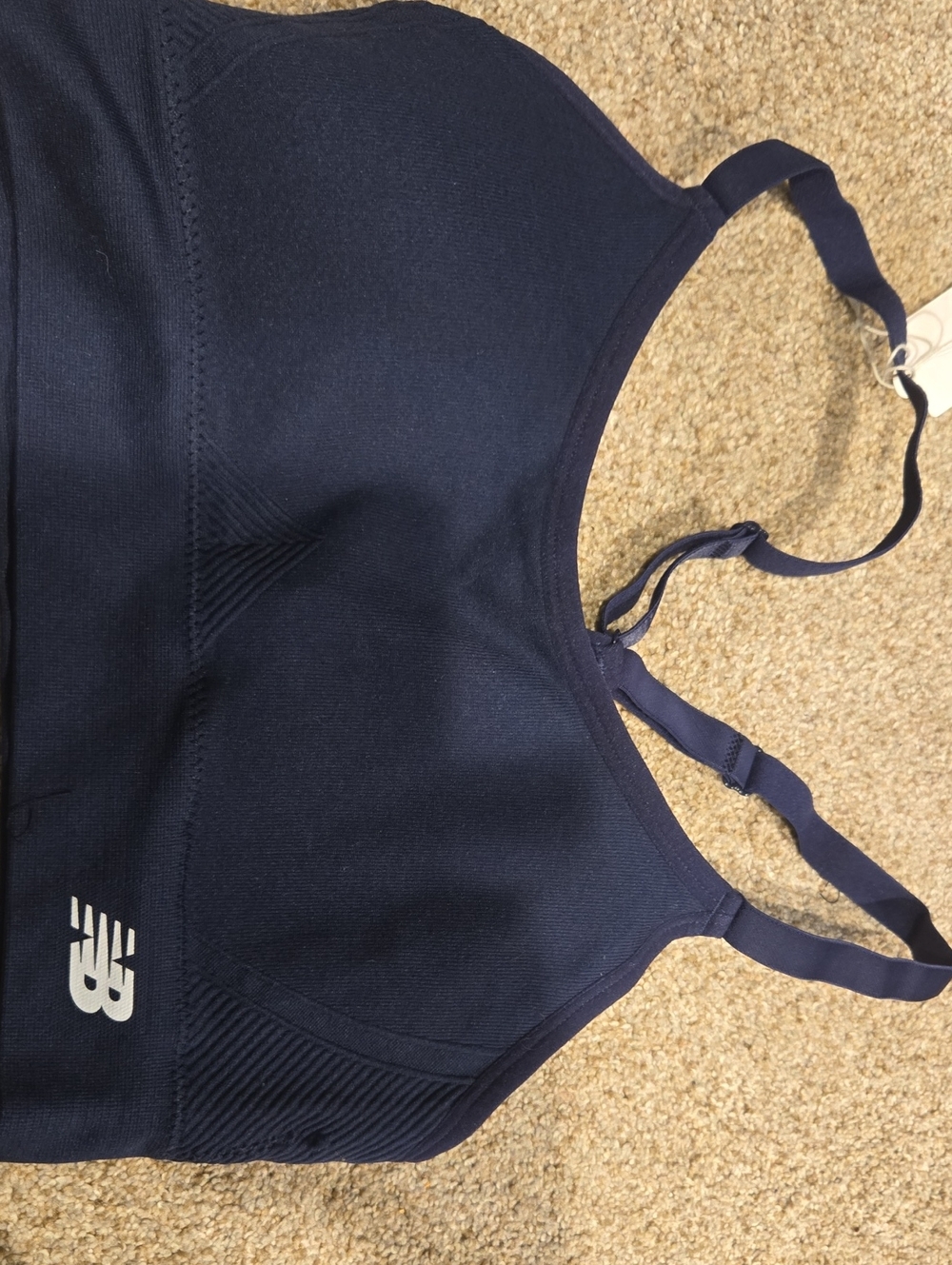 New Balance Navy Blue Sports Bra